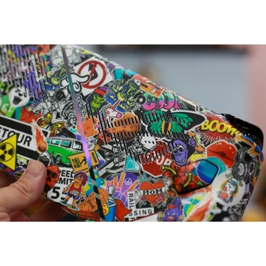 Skin dán Asus ROG Ally & Ally X Stickerbomb Film 3M vân nổi - Custom, chỉ 250.000 VND 2