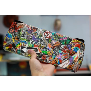 Skin dán Asus ROG Ally & Ally X Stickerbomb Film 3M vân nổi - Custom, chỉ 250.000 VND 8