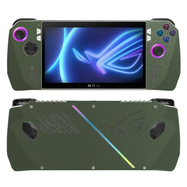 Skin dán Asus ROG Ally & Ally X xanh lá nhám ánh kim - Cắt sẵn chi tiết, 250k