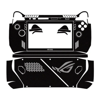 Skin dán Asus ROG Ally và Ally X màu đen mờ – tùy chỉnh, cắt sẵn chi tiết, giảm còn 250k 2