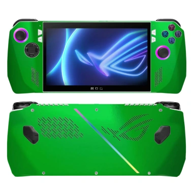 Skin dán Asus ROG Ally/Ally X màu xanh lá phủ bóng film 2M Cắt sẵn tùy chỉnh giá 250.000 Skin dán Asus ROG Ally/Ally X màu xanh lá phủ bóng film 2M Cắt sẵn tùy chỉnh giá 250.000