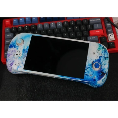 Skin dán AYANEO 2, 2s, Geek 1s, KUN vân đá xanh - 3M vân nổi, cắt sẵn - Giá 250.000₫