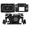 Skin dán AYANEO Flip Witchs Pattern Black Film 3M vân nổi, tùy chỉnh, 250.000 VND 2