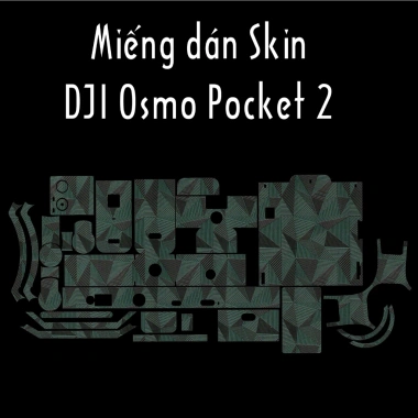 Skin dán DJI Osmo Pocket 2 Film 3M - Bảo vệ Gimbal chống xước, đa mẫu, custom