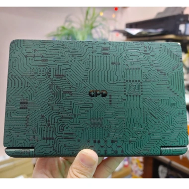Skin dán GPD Mini mạch điện xanh, Film 3M vân nổi – Giá ưu đãi 450k (giá gốc 544.5k)