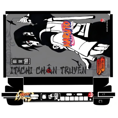 Skin dán GPD Mini Naruto Itachi - Bìa sách Film 3M, tùy chỉnh theo yêu cầu, giảm giá 250k