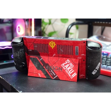 Skin dán Lenovo Legion Go & Go 2 mẫu Gundam đỏ Film 3M, tùy chỉnh, chỉ 250.000₫