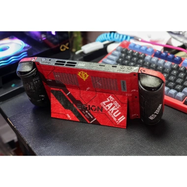Skin dán Lenovo Legion Go & Go 2 mẫu Gundam đỏ Film 3M, tùy chỉnh, chỉ 250.000₫