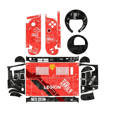 Skin dán Lenovo Legion Go & Go 2 mẫu Gundam đỏ Film 3M, tùy chỉnh, chỉ 250.000₫