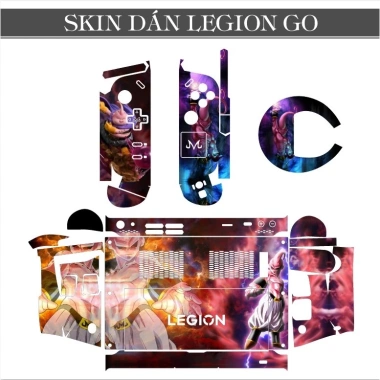 Skin dán Lenovo Legion Go Majin Buu – Film 3M vân nổi, cắt sẵn chi tiết, tùy chỉnh, chỉ 250.000₫
