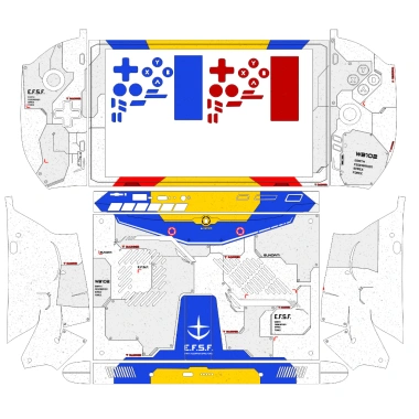 Skin dán One X Player 2 Pro mẫu Gundam, custom theo ý, chi tiết cắt sẵn, giảm 20%