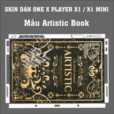 Skin dán OneXPlayer X1 & X1 Mini mẫu bìa sách Artistic Book Film 3M - Tùy chỉnh, giảm còn 90.000₫