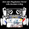 Skin dán PS Portal Gundam trắng Film 3M - Tùy chỉnh, bảo vệ Sony PlayStation Portal Controller, giảm còn 250.000₫