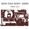 Skin dán Sony A6.000 – Film 3M vân nổi custom, chống trơn trượt, giá 180.000₫
