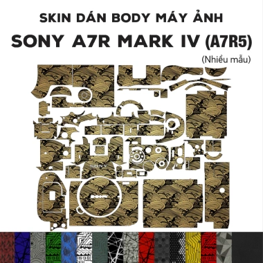 Skin dán Sony A7R Mark V - Film 3M chống bám bẩn, bảo vệ Alpha A7R5, chỉ 250.000₫