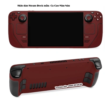 Skin dán Steam Deck Ca cao nâu Dễ dán, cắt sẵn chi tiết, giá ưu đãi 150.000đ