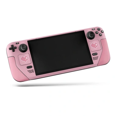 Skin dán Steam Deck Cute Gamer Girl Pink Pixel - Cắt sẵn, dễ dán, 150.000 VND