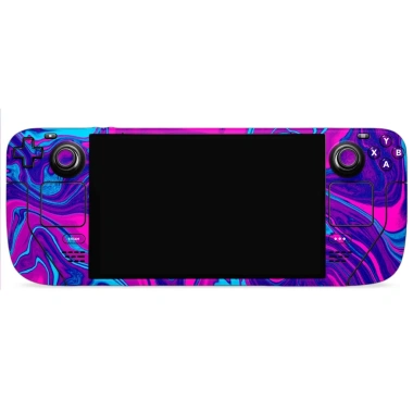 Skin dán Steam Deck đá marble neon - Dễ dán, đã cắt sẵn, giảm giá 150k 2