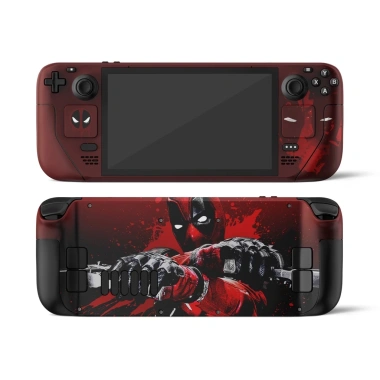 Skin dán Steam Deck Deadpool Artistic - Cắt sẵn chi tiết, dễ dán, giảm giá 150k