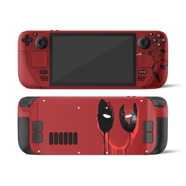 Skin dán Steam Deck Deadpool Red Splatter – Cắt sẵn, dễ dán, chỉ 150.000₫