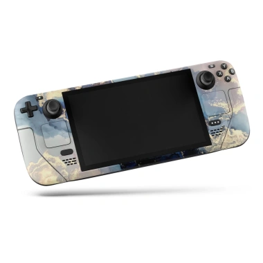 Skin dán Steam Deck Ethereral Blue Gold Marble - Đã cắt sẵn, dễ dán, chỉ 150.000₫
