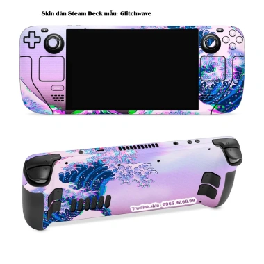 Skin dán Steam Deck Glitchwave - Dễ dán, cắt sẵn chi tiết, giảm giá 150.000₫ (giá gốc 189.000₫)
