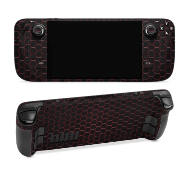 Skin dán Steam Deck Lava Red Hex Armor – Dễ dán, Đã cắt sẵn, Chỉ 150.000₫ 4