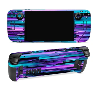 Skin dán Steam Deck Neon Glitch - Dễ dán, cắt sẵn chi tiết, giảm còn 150k
