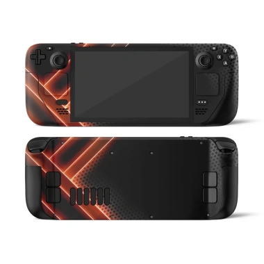 Skin dán Steam Deck Neon Red Glow - Cắt sẵn, dán nhanh, giảm còn 150.000₫