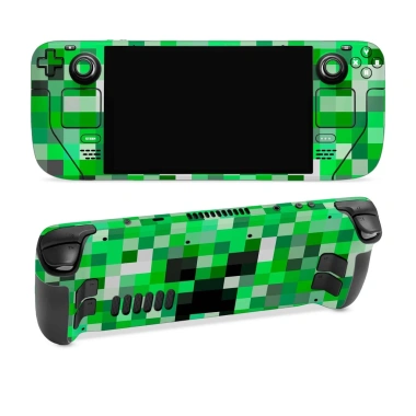 Skin dán Steam Deck Pixel Creeper - Dễ dán, đã cắt sẵn chi tiết, bảo vệ tối đa, giá 150.000 VND