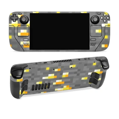 Skin dán Steam Deck Pixel Gold Block - Dễ dán, Cắt sẵn chi tiết, Giá 150.000 VND