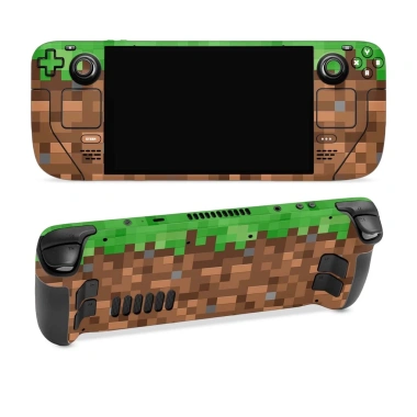 Skin dán Steam Deck Pixel Grass Block – Dễ dán, đã cắt sẵn, giá 150.000 VND 4