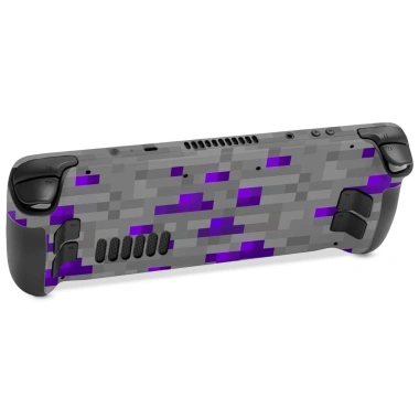 Skin dán Steam Deck Pixel Purplestone Block - Dễ dán, Cắt sẵn, Giá 150.000₫