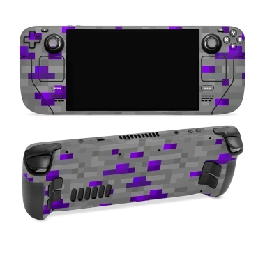 Skin dán Steam Deck Pixel Purplestone Block - Dễ dán, Cắt sẵn, Giá 150.000₫