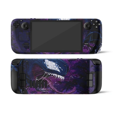 Skin dán Steam Deck Purple Venom - Cắt sẵn chi tiết, dán nhanh, bảo vệ, chỉ 150.000 VND