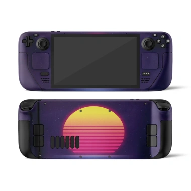 Skin dán Steam Deck Sunset Vaporwave - Cắt sẵn, dễ dán, giảm còn 150.000 VND 4