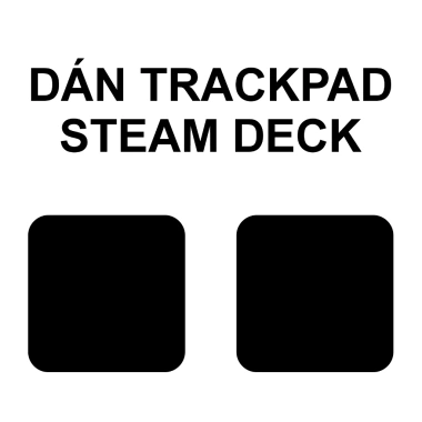 Skin dán trackpad Steam Deck bộ 2 tấm - Film 3M vân nổi, tùy chỉnh, 50.000₫