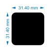 Skin dán trackpad Steam Deck bộ 2 tấm - Film 3M vân nổi, tùy chỉnh, 50.000₫ 2