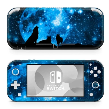 Skin decal dán Nintendo Switch Lite bầy sói - Đã cắt sẵn, dễ dán, giảm giá 120k