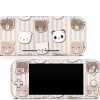 Skin decal dán Nintendo Switch Lite Beige Bears – Đã cắt sẵn, dễ dán, bảo vệ máy