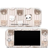 Skin decal dán Nintendo Switch Lite Beige Bears – Đã cắt sẵn, dễ dán, bảo vệ máy 3