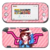 Skin decal dán Nintendo Switch Lite Con mèo nền hồng - cắt sẵn, dễ dán, 120k