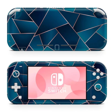 Skin decal dán Nintendo Switch Lite hình khối - Cắt sẵn, dễ dán, giá ưu đãi 120k
