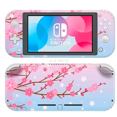 Skin decal dán Nintendo Switch Lite hoa anh đào cắt sẵn dễ dán giảm 20%
