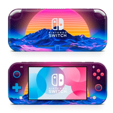 Skin decal dán Nintendo Switch Lite hoàng hôn - Cắt sẵn, dễ dán, chỉ 120k 3