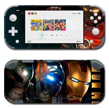 Skin decal dán Nintendo Switch Lite Iron Man - Cắt sẵn, dán nhanh, giảm giá 120k 3