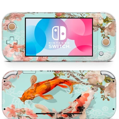 Skin decal dán Nintendo Switch Lite mẫu Cá Koi đã cắt sẵn, dễ dán - 120.000đ 3