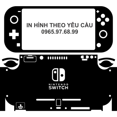 Skin decal dán Nintendo Switch Lite mẫu chanh vàng - Cắt sẵn, dán nhanh, chỉ 120k 2
