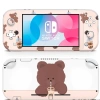 Skin decal dán Nintendo Switch Lite mẫu gấu trà sữa đã cắt sẵn dễ dán giá ưu đãi 120k 3