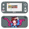 Skin decal dán Nintendo Switch Lite mẫu mèo dễ thương, nền xám đen, đã cắt sẵn - 120.000đ 3